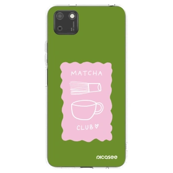 Picasee silikonowe przeźroczyste etui na Huawei Y5P - Matcha club