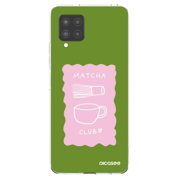 Picasee silikonowe przeźroczyste etui na Samsung Galaxy A42 A426B - Matcha club