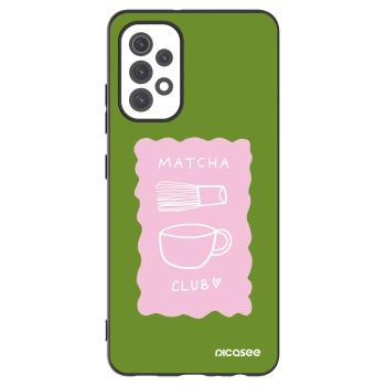 Picasee silikonowe czarne etui na Samsung Galaxy A32 5G A326B - Matcha club