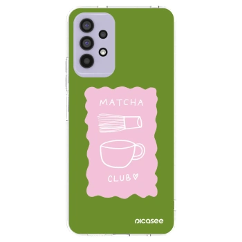 Picasee silikonowe przeźroczyste etui na Samsung Galaxy A32 4G SM-A325F - Matcha club