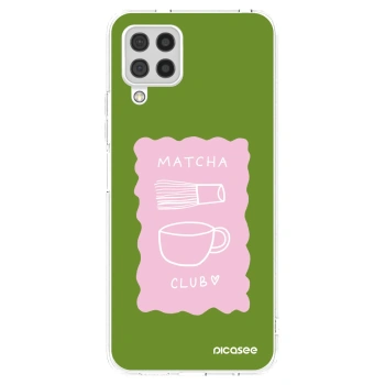 Picasee silikonowe przeźroczyste etui na Samsung Galaxy A22 A225F 4G - Matcha club