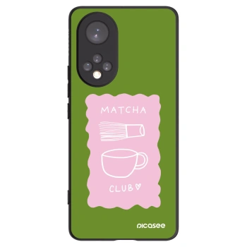 Picasee silikonowe czarne etui na Huawei Nova 9 - Matcha club