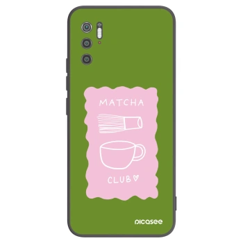 Picasee silikonowe czarne etui na Xiaomi Poco M3 Pro 5G - Matcha club