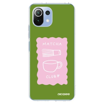 Picasee silikonowe przeźroczyste etui na Xiaomi 11 Lite 5G NE - Matcha club