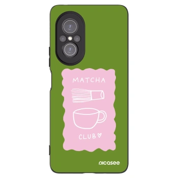 Picasee silikonowe czarne etui na Huawei Nova 9 SE - Matcha club