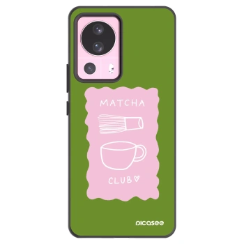 Picasee silikonowe czarne etui na Xiaomi 13 Lite - Matcha club