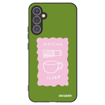 Picasee silikonowe czarne etui na Samsung Galaxy A34 5G A346B - Matcha club