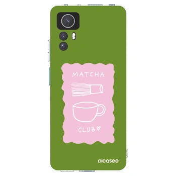 Picasee silikonowe przeźroczyste etui na Xiaomi Redmi Note 12S - Matcha club