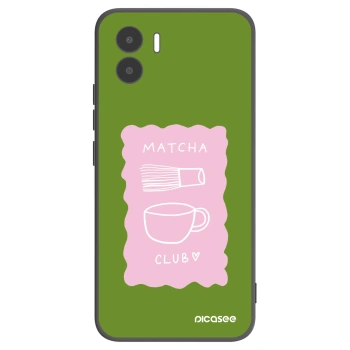 Picasee silikonowe czarne etui na Xiaomi Redmi A2 - Matcha club