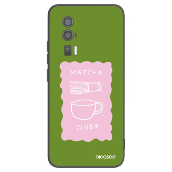 Picasee silikonowe czarne etui na Xiaomi Poco F5 Pro 5G - Matcha club