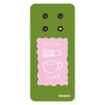 Picasee silikonowe przeźroczyste etui na Honor Magic4 Lite 5G - Matcha club