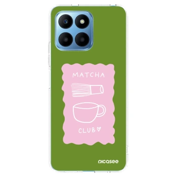 Picasee silikonowe przeźroczyste etui na Honor 70 Lite - Matcha club