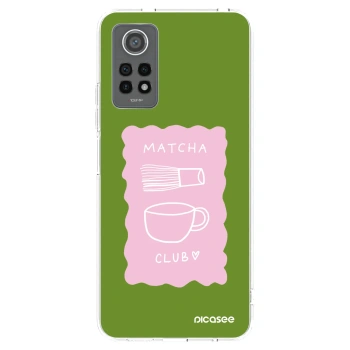 Picasee silikonowe przeźroczyste etui na Xiaomi Redmi Note 12 Pro 4G - Matcha club