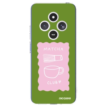 Picasee silikonowe przeźroczyste etui na Xiaomi Redmi 14C - Matcha club