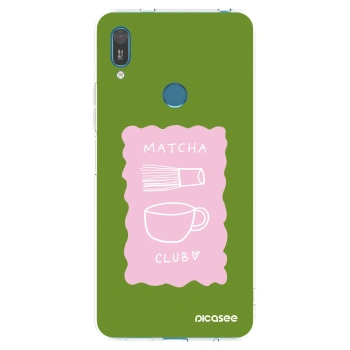 Picasee silikonowe przeźroczyste etui na Huawei Y7 2019 - Matcha club