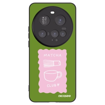 Picasee silikonowe czarne etui na Xiaomi 15 Ultra - Matcha club
