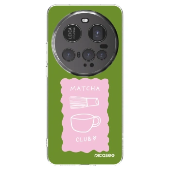 Picasee silikonowe przeźroczyste etui na Xiaomi 15 Ultra - Matcha club