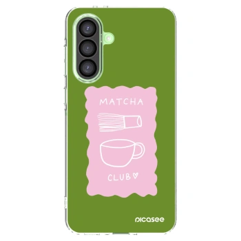 Picasee silikonowe przeźroczyste etui na Samsung Galaxy A26 5G A266B - Matcha club