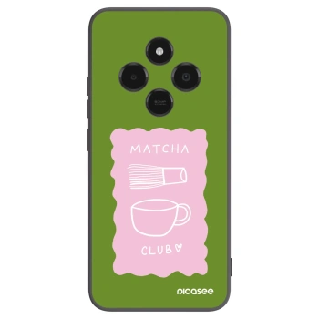 Picasee silikonowe czarne etui na Xiaomi Poco C75 - Matcha club