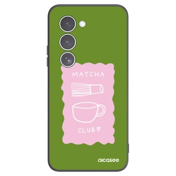 Picasee silikonowe czarne etui na Xiaomi Redmi 15 5G - Matcha club