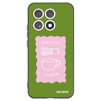 Picasee silikonowe czarne etui na Xiaomi 15T - Matcha club