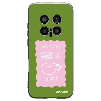 Picasee silikonowe czarne etui na Honor Magic8 Pro 5G - Matcha club