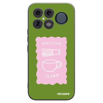 Picasee silikonowe czarne etui na Xiaomi Poco F8 Ultra - Matcha club