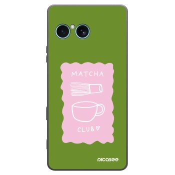 Picasee silikonowe czarne etui na Sony Xperia 10 VII - Matcha club