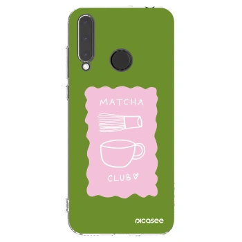 Picasee silikonowe przeźroczyste etui na Honor 20 Lite - Matcha club