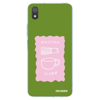 Picasee silikonowe przeźroczyste etui na Xiaomi Redmi 7A - Matcha club