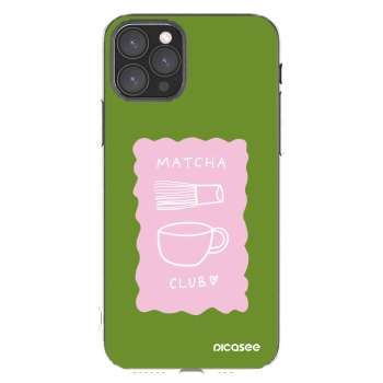 Picasee silikonowe przeźroczyste etui na Apple iPhone 11 Pro - Matcha club