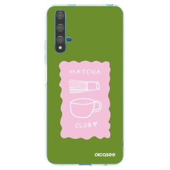 Picasee silikonowe przeźroczyste etui na Huawei Nova 5T - Matcha club