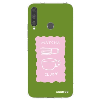 Picasee silikonowe przeźroczyste etui na Huawei P40 Lite E - Matcha club