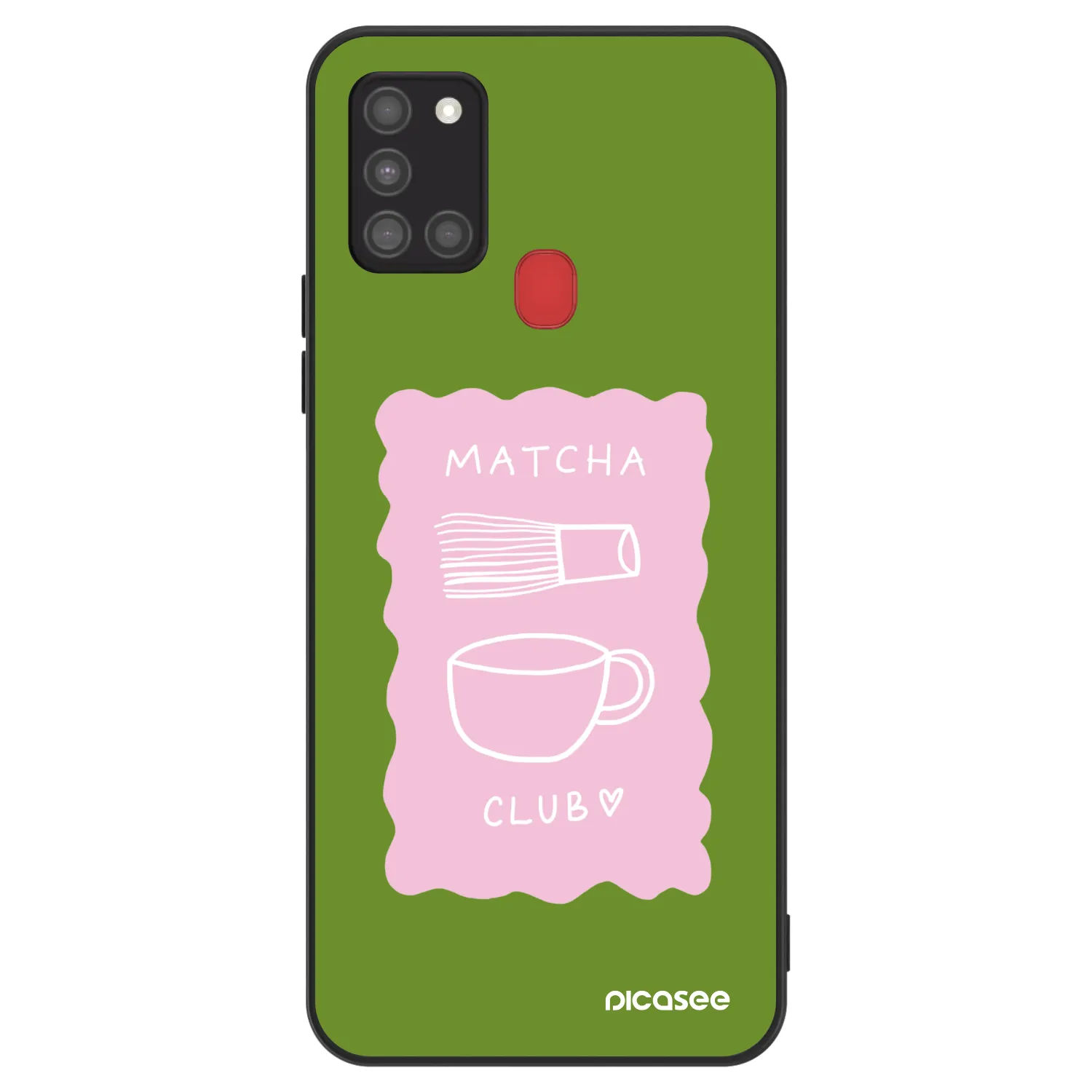 Picasee ULTIMATE CASE na Samsung Galaxy A21s - Matcha club