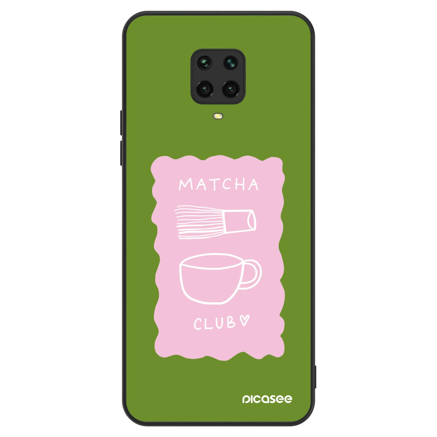 Picasee ULTIMATE CASE na Xiaomi Redmi Note 9 Pro - Matcha club