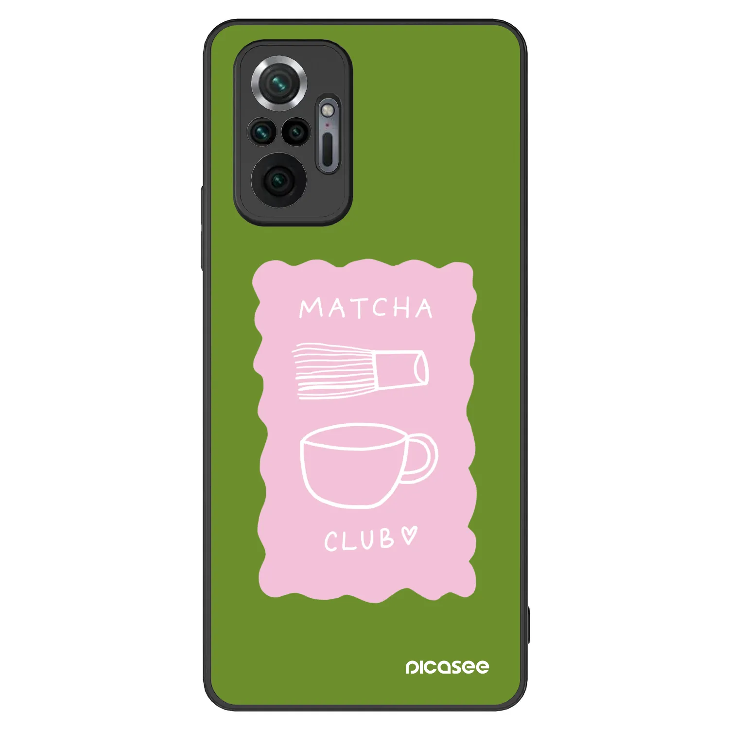 Picasee ULTIMATE CASE na Xiaomi Redmi Note 10 Pro - Matcha club