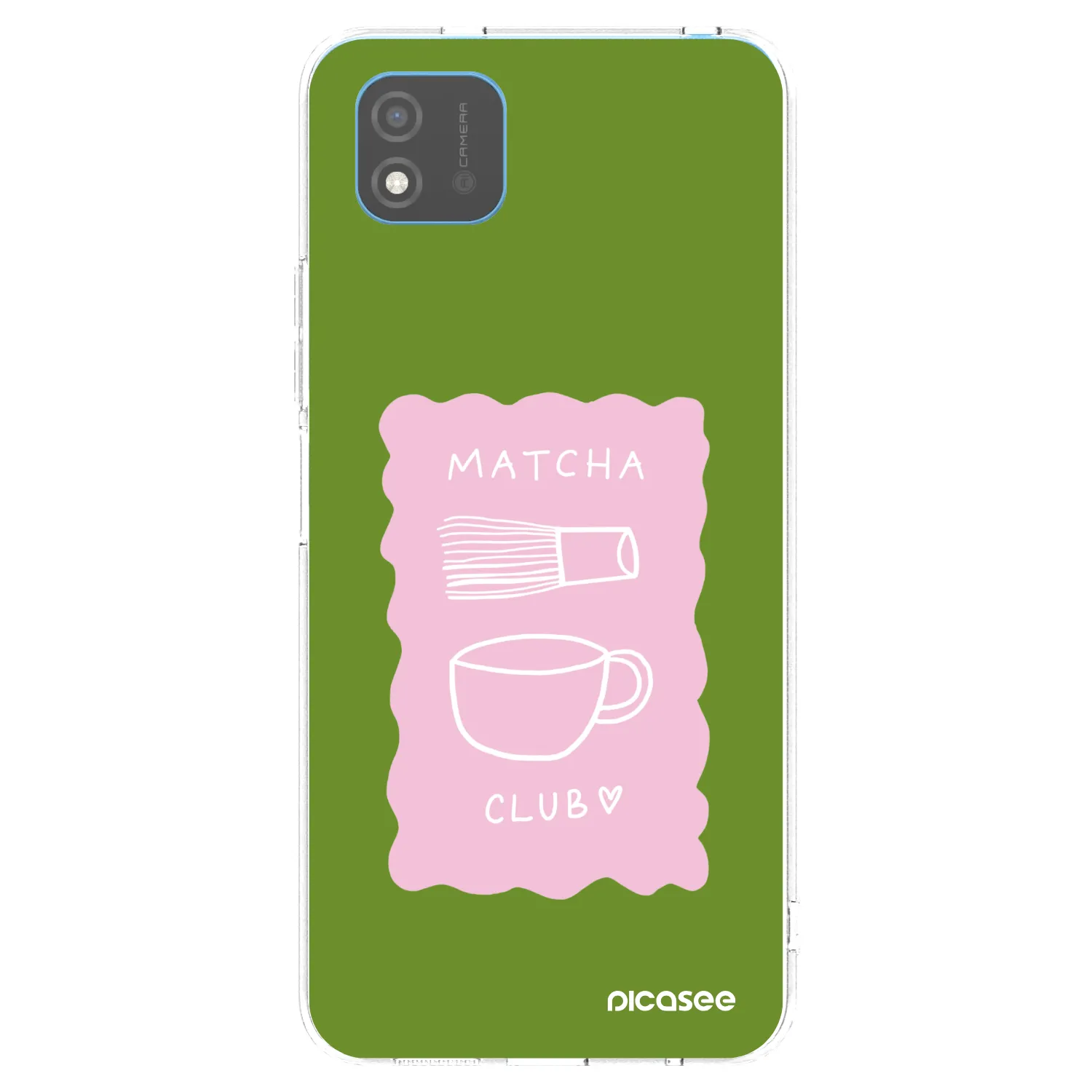 Picasee silikonowe przeźroczyste etui na Realme C11 (2021) - Matcha club