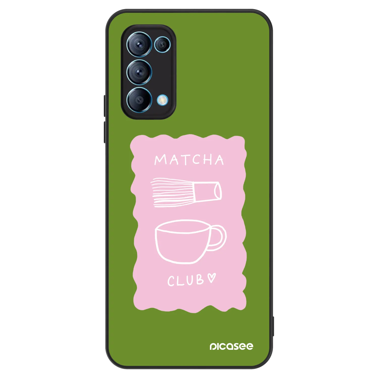 Picasee ULTIMATE CASE na OPPO Reno 5 5G - Matcha club