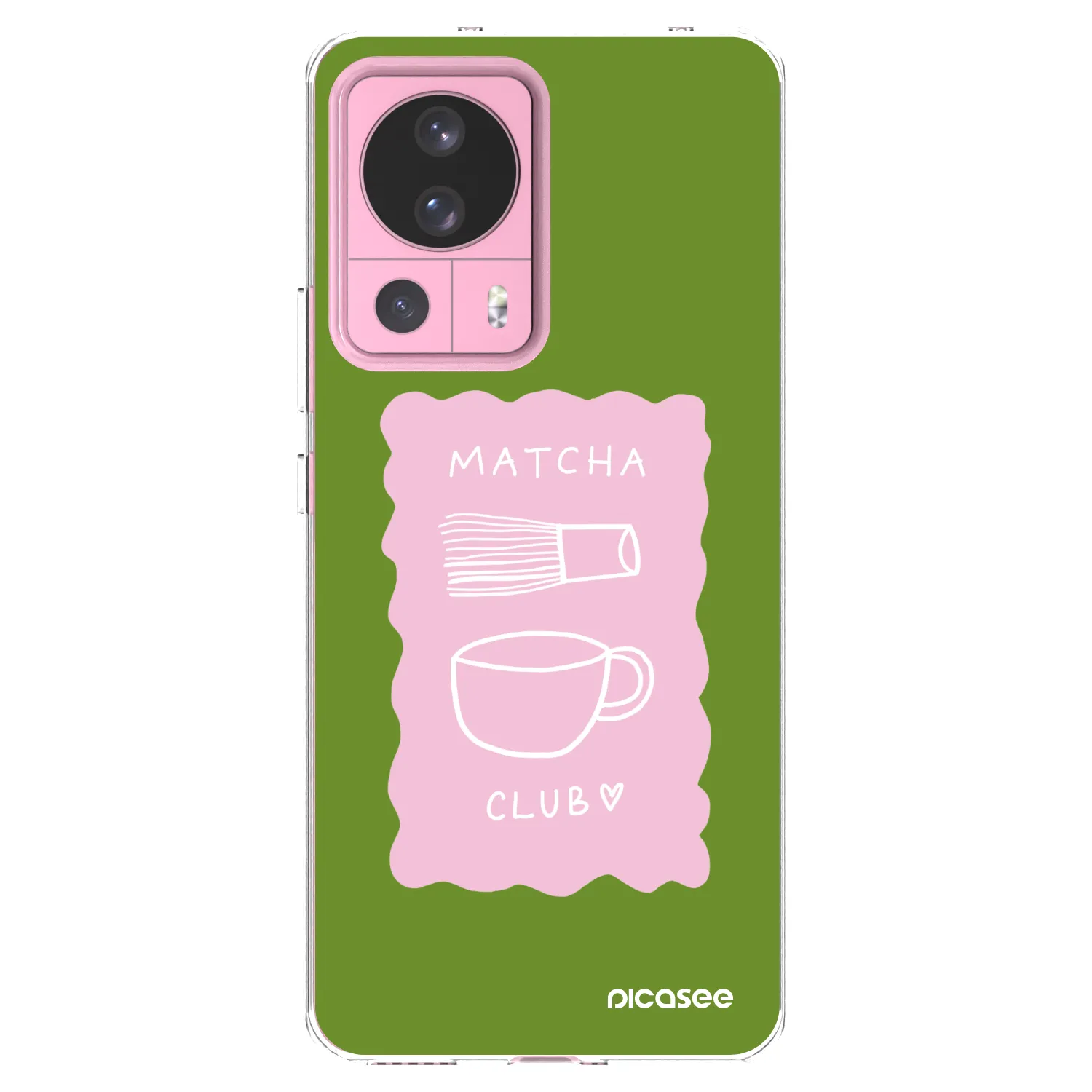 Picasee silikonowe przeźroczyste etui na Xiaomi 13 Lite - Matcha club