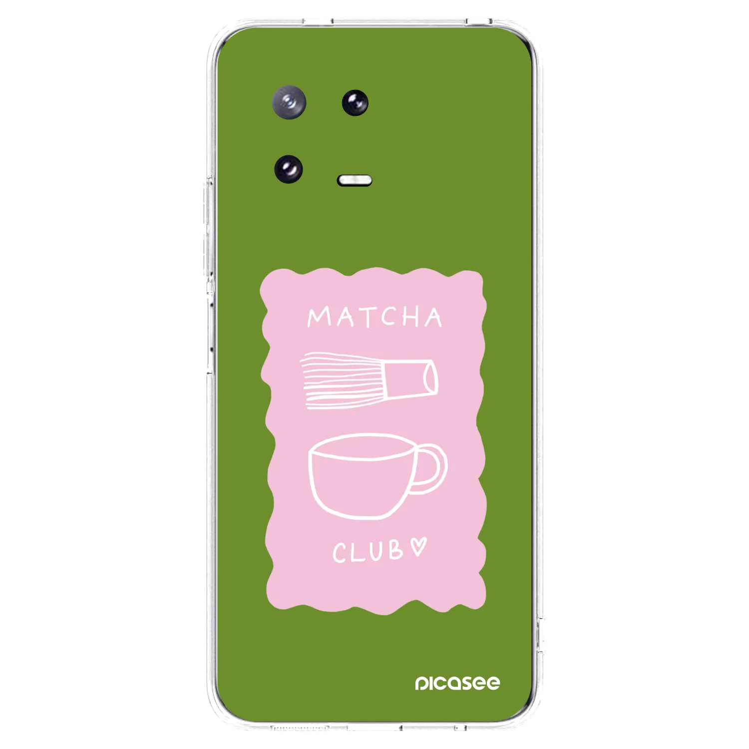 Picasee silikonowe przeźroczyste etui na Xiaomi 13 Pro - Matcha club