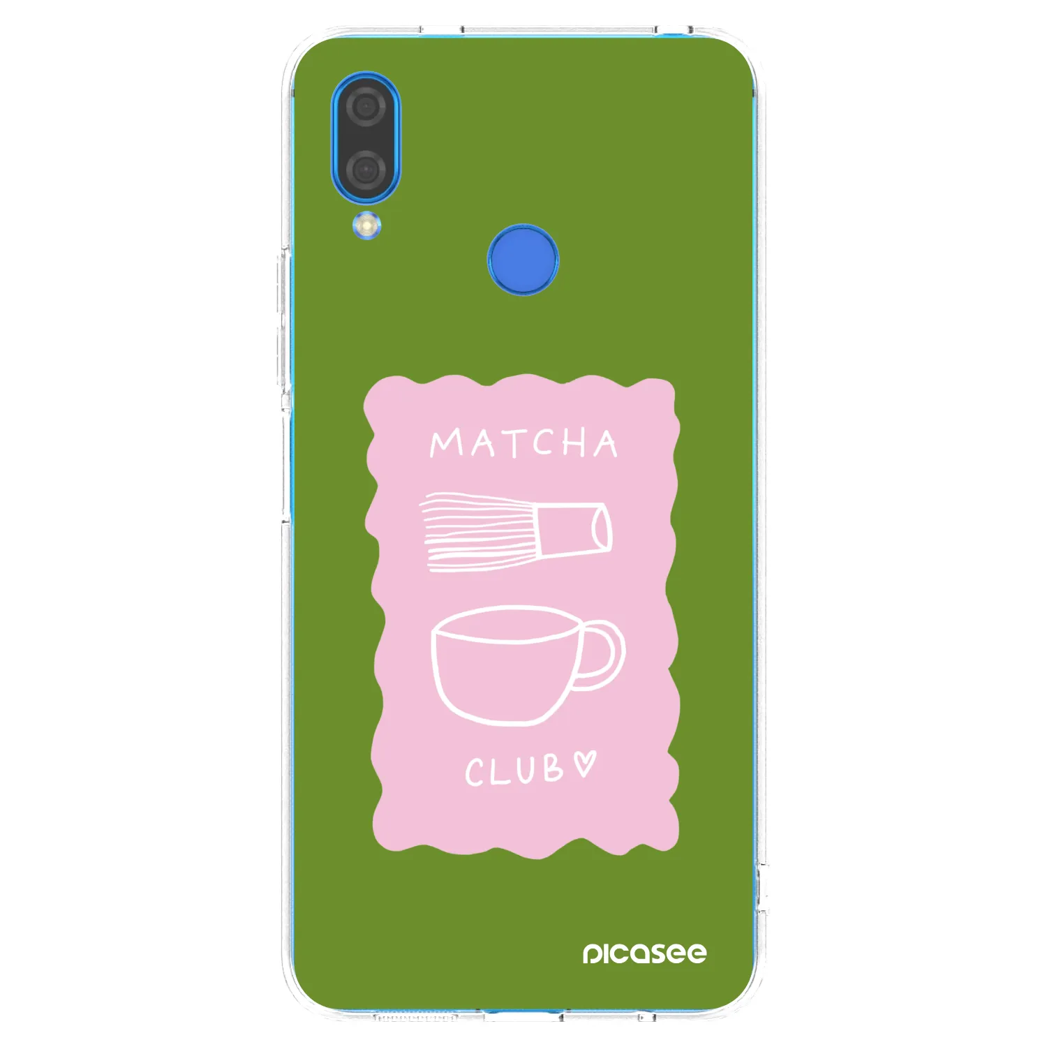 Picasee silikonowe przeźroczyste etui na Huawei Nova 3i - Matcha club