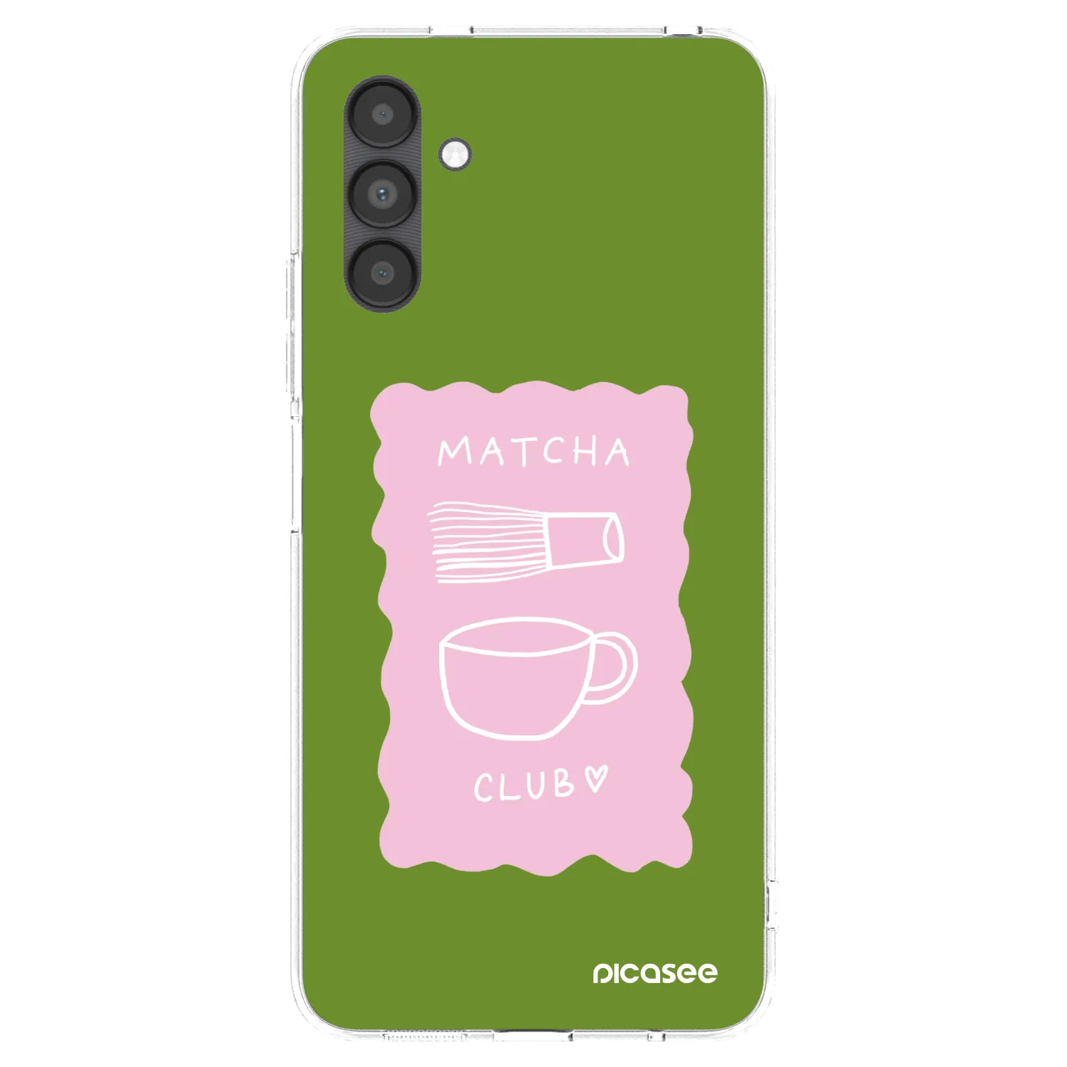 Picasee silikonowe przeźroczyste etui na Samsung Galaxy A04s A047F - Matcha club