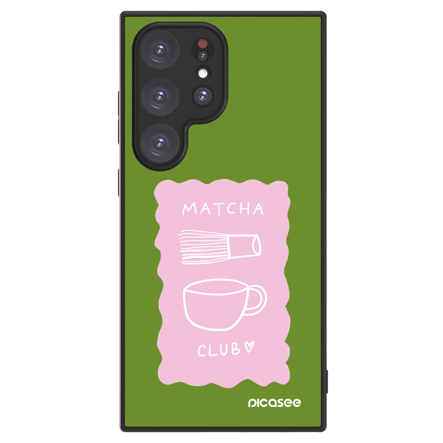 Picasee ULTIMATE CASE PowerShare pro Samsung Galaxy S24 Ultra S928B 5G - Matcha club
