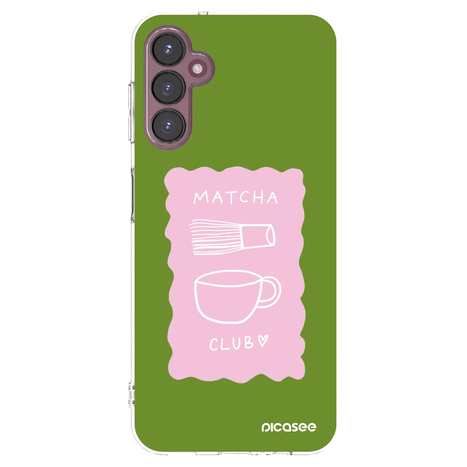 Picasee silikonowe przeźroczyste etui na Samsung Galaxy A05s A057G - Matcha club