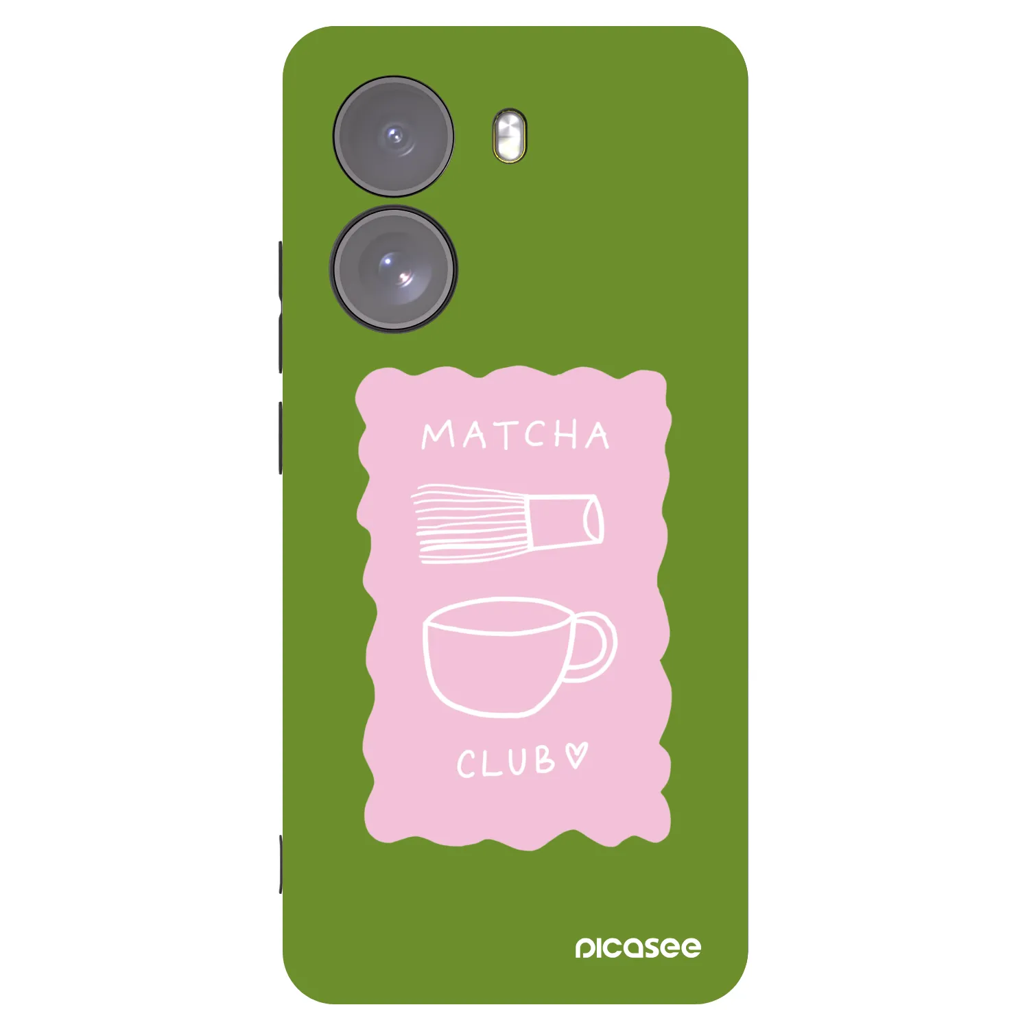 Picasee silikonowe czarne etui na Xiaomi Poco X7 - Matcha club