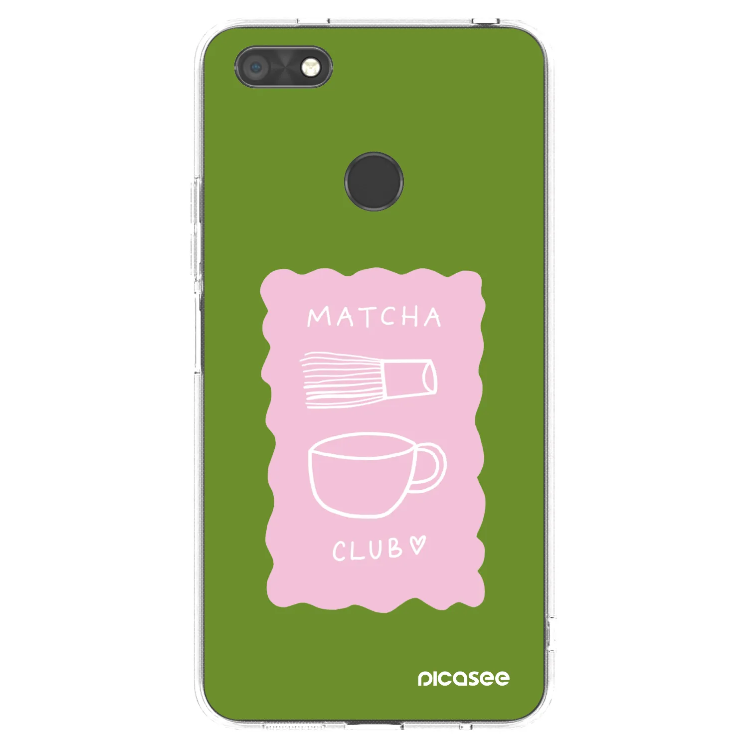 Picasee silikonowe przeźroczyste etui na Huawei P9 Lite Mini - Matcha club
