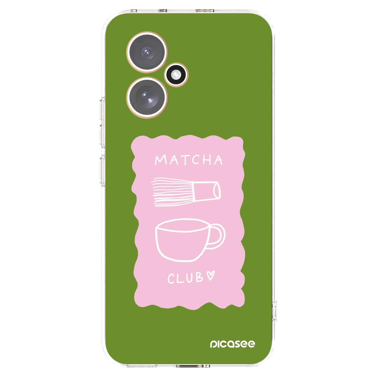 Picasee silikonowe przeźroczyste etui na Honor 400 5G - Matcha club