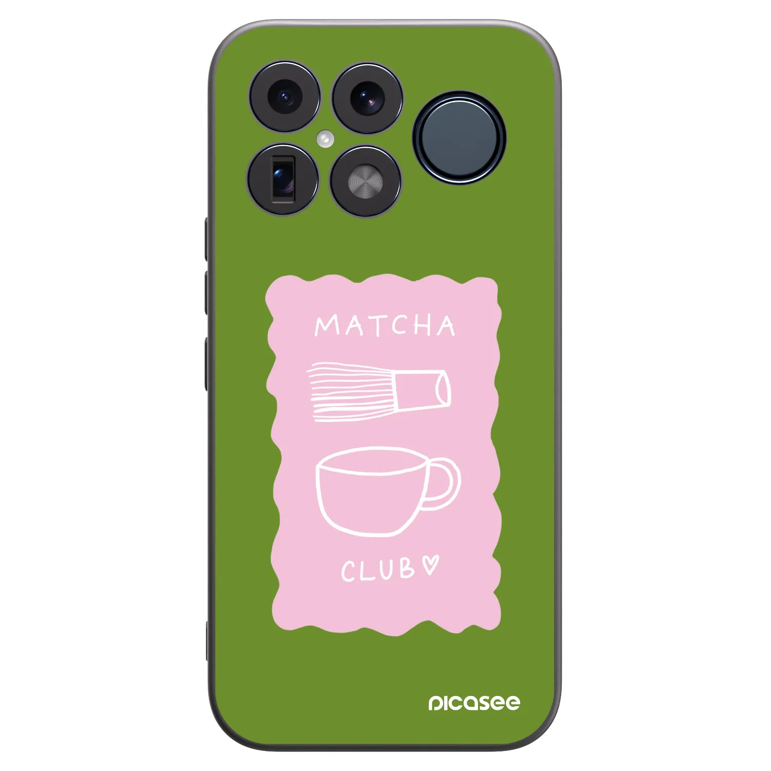 Picasee silikonowe czarne etui na Xiaomi Poco F8 Ultra - Matcha club