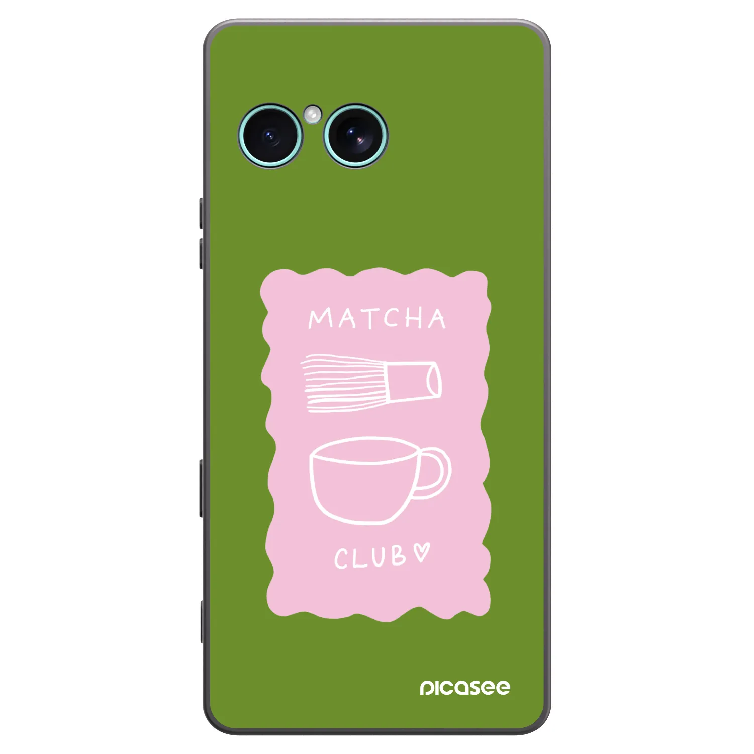 Picasee silikonowe czarne etui na Sony Xperia 10 VII - Matcha club
