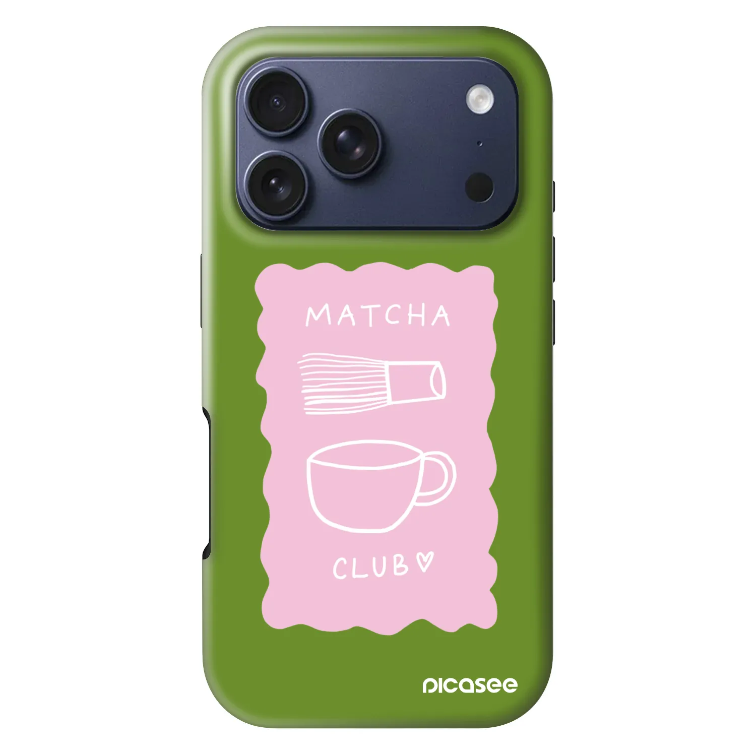 Picasee Fashion Case MagSafe na Apple iPhone 18 Pro - Matcha club